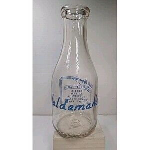 TRPQ Milk Bottle Haldeman Haldeman's Dairy Winchester VA FREDERICK County 1953